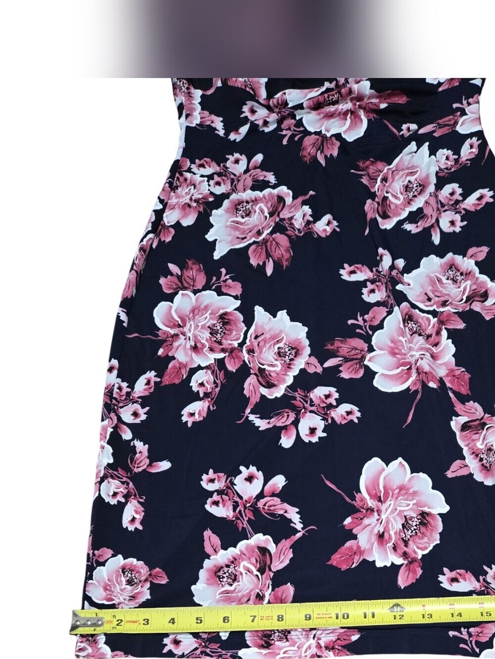 Connected Apparel Floral V-Neck Cap Sleeve Sheath Dress Festival Evening Wrap - Picture 7 of 7